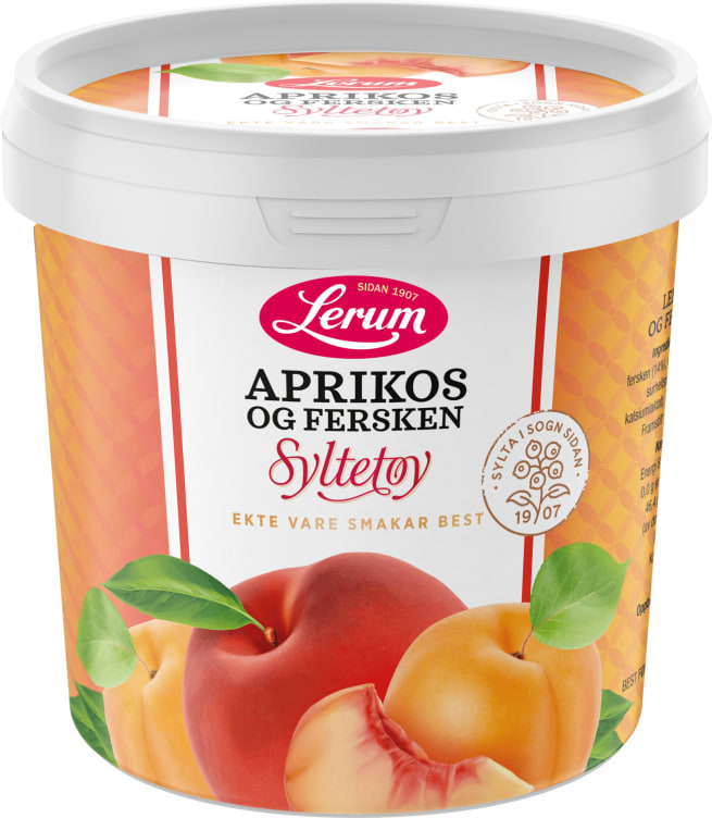 Aprikossyltetøy 1kg Lerum