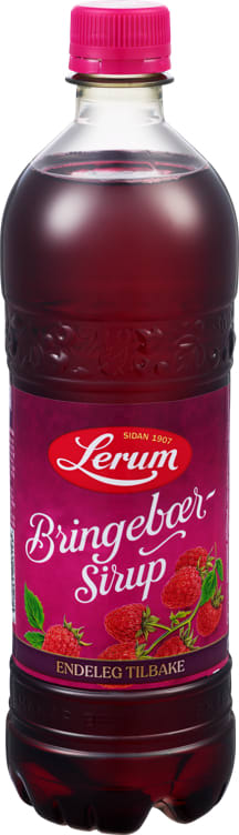 Bringebærsirup 0,75L Lerum