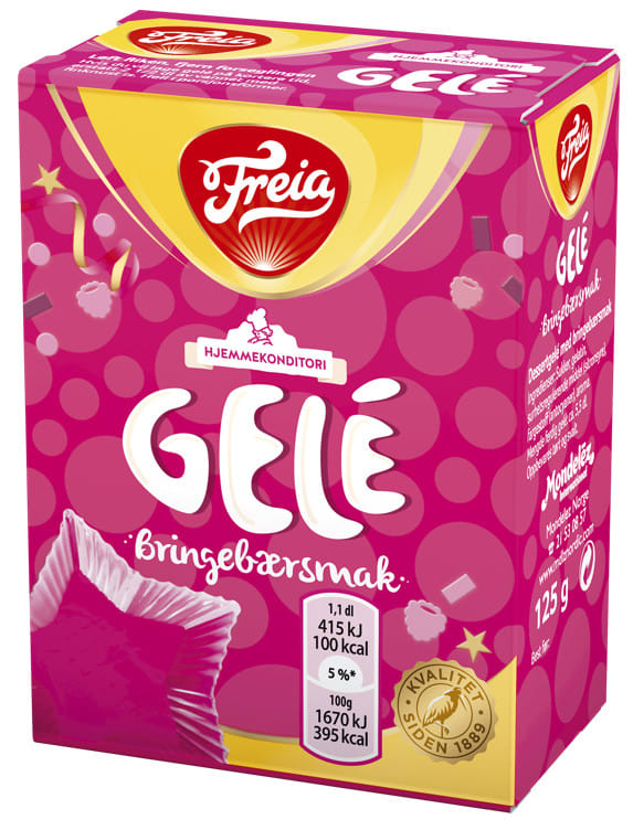 Jelly Raspberry 125g Freia