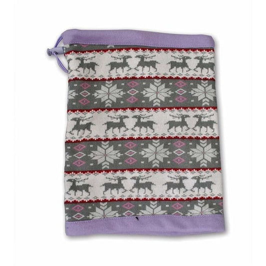 Neck warmer, Fleece, Purple
