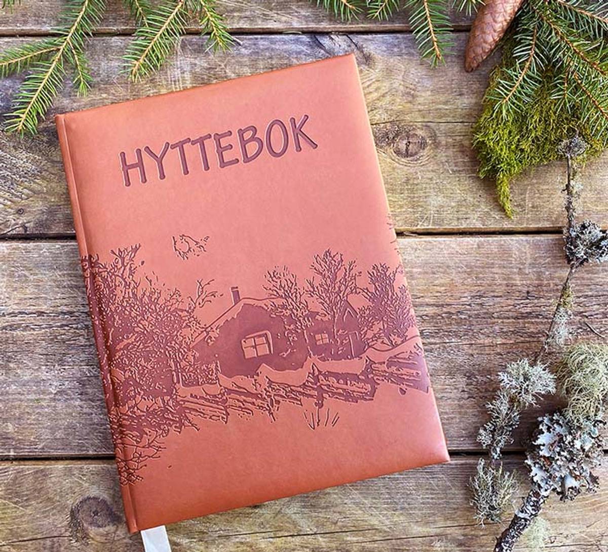 Cabin book, brown