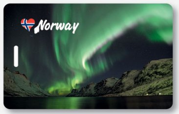 Koffertlapp, Nordlys