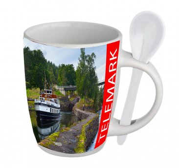 Kopp m/ skje, Telemark båt