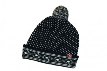 Hut Retro schwarz/off-white
