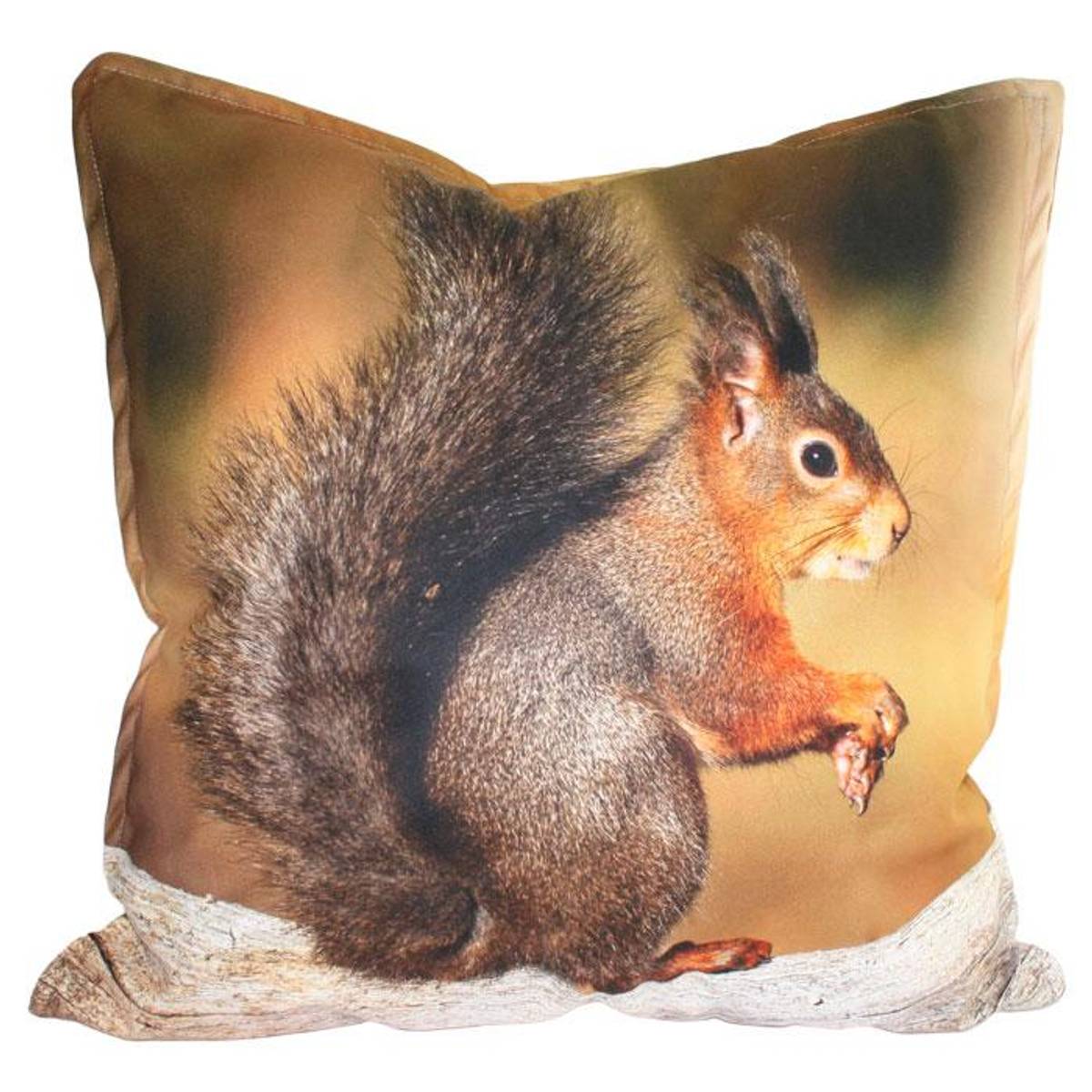 Velour cushion, Squirrel
