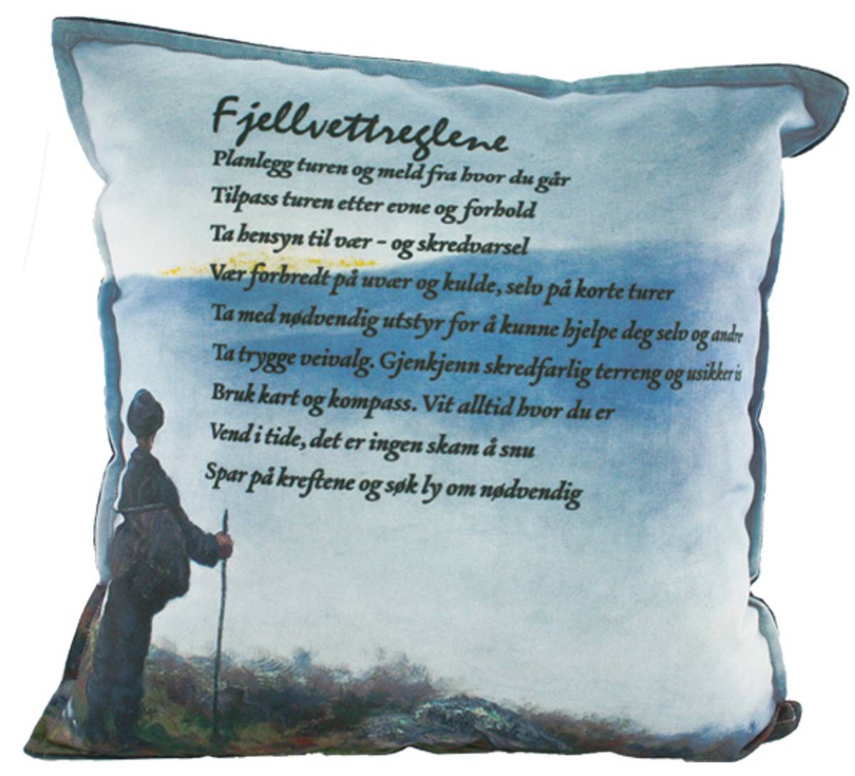 Velour cushion, Mountain rules, Soria Moria