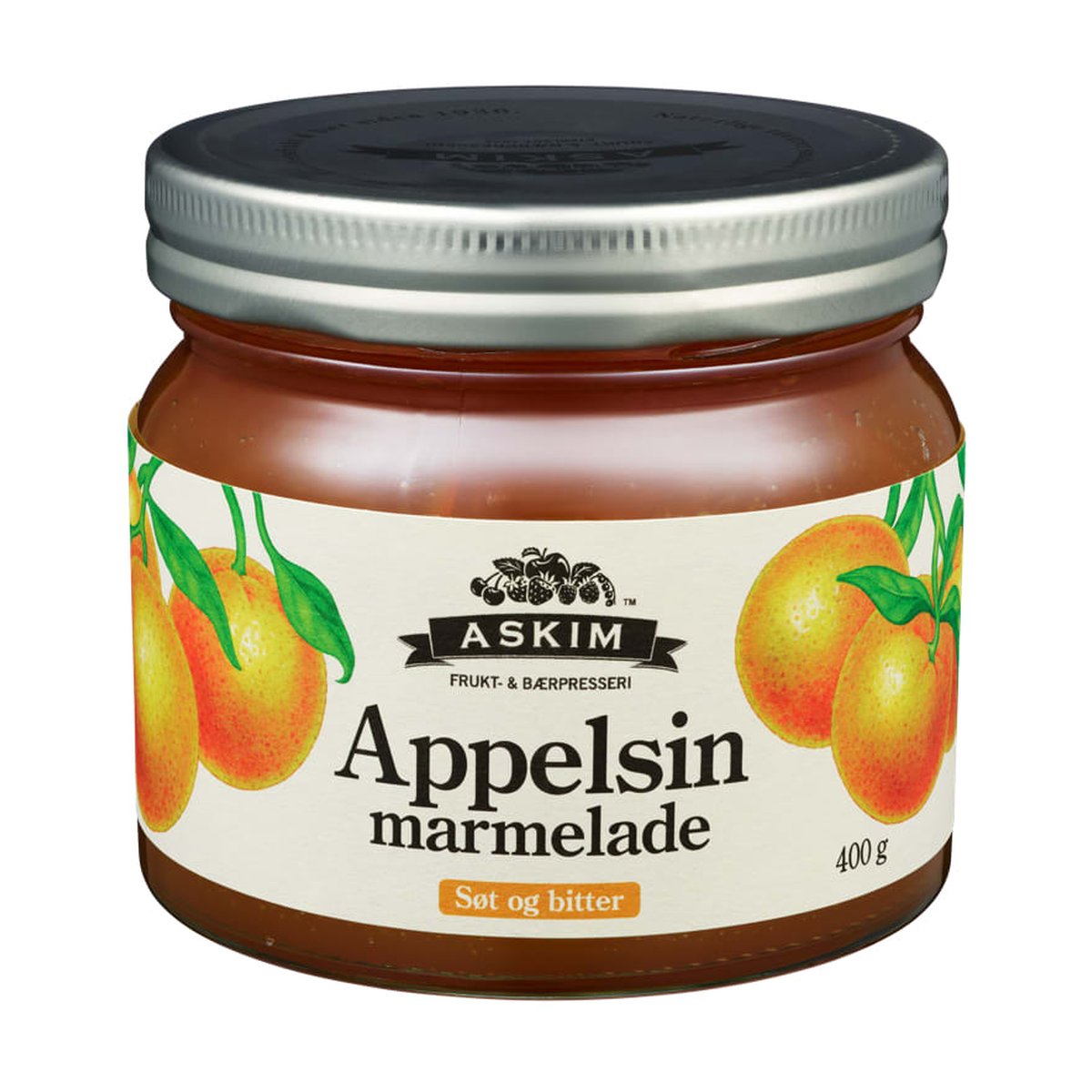 Appelsinmarmelade 400g Askim - NorwegianShop24