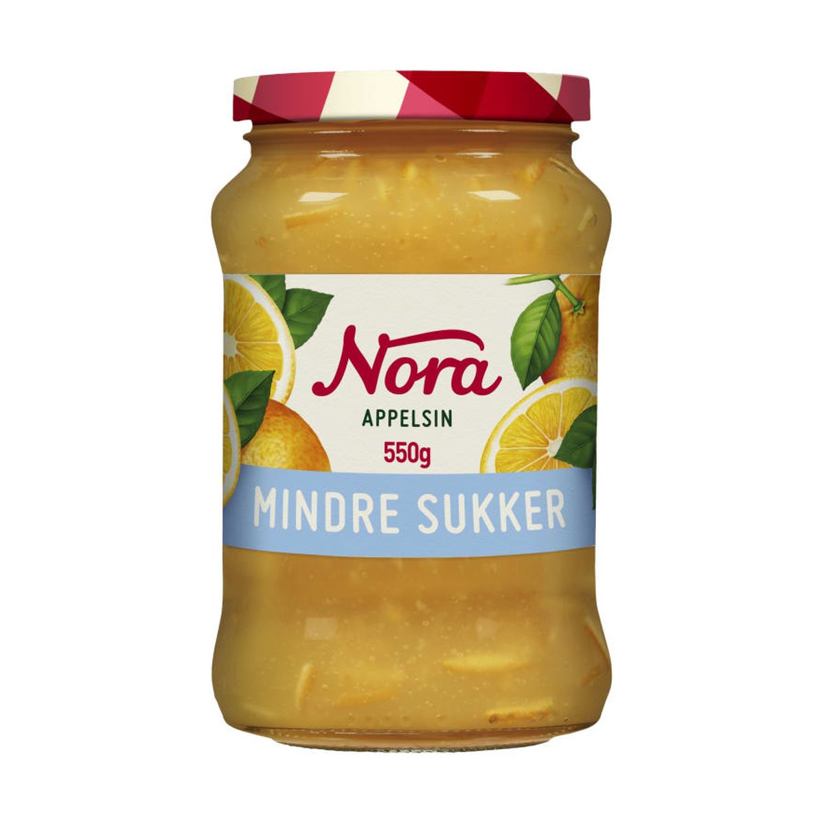 Appelsinmarmelade Lett 550g Nora - NorwegianShop24