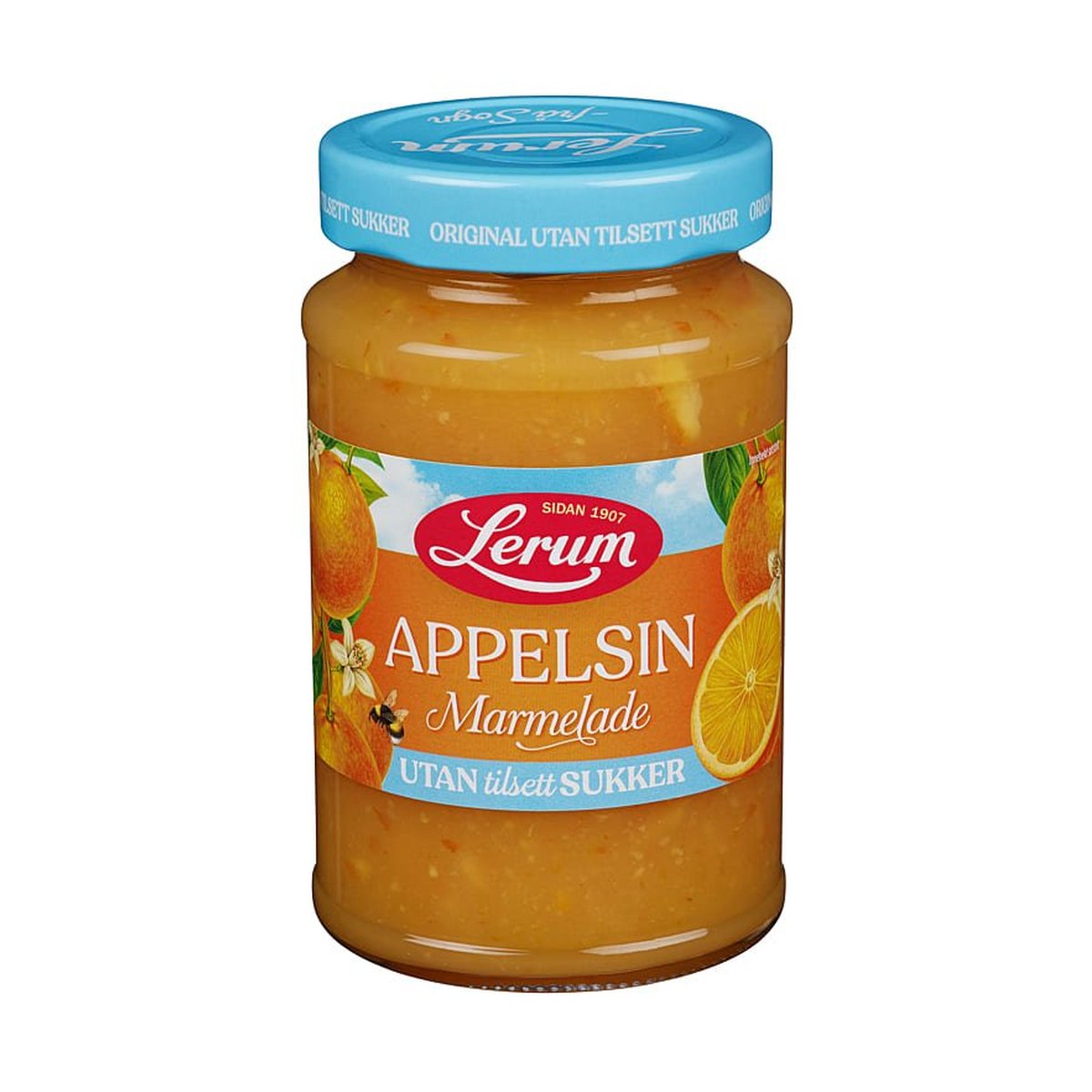 Appelsinmarmelade U/Sukker 435g - NorwegianShop24