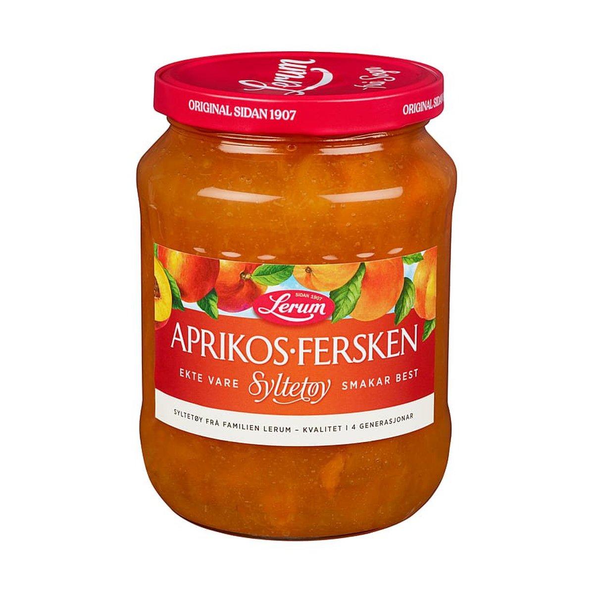 Aprikos&Fersken 820g Lerum - NorwegianShop24