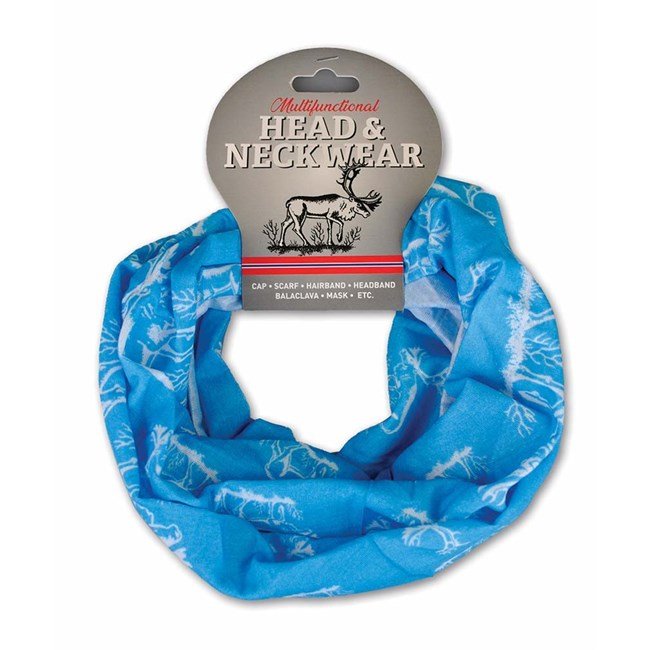 Buff, Mange elger, Blå - NorwegianShop24