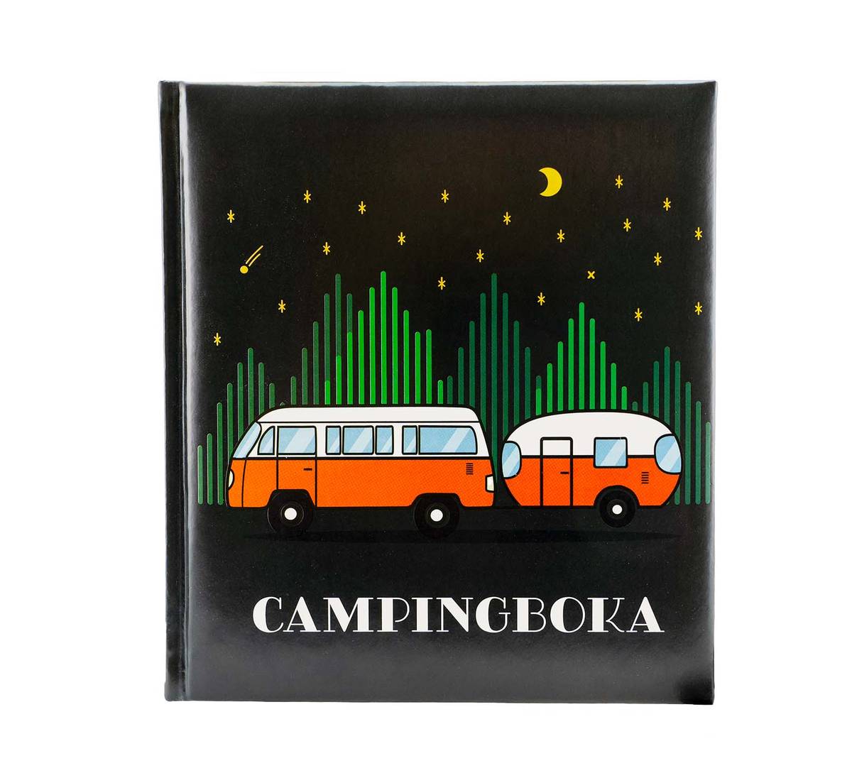 Campingboka, sort - NorwegianShop24