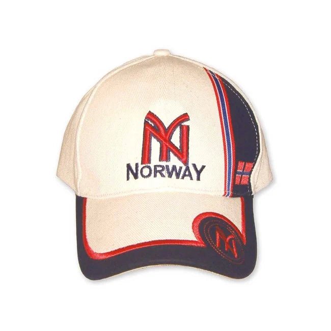 Cap, Hvit, Norway - NorwegianShop24