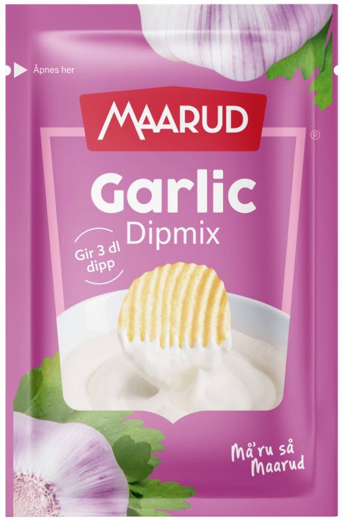 Dipmix Garlic 22g Maarud - NorwegianShop24
