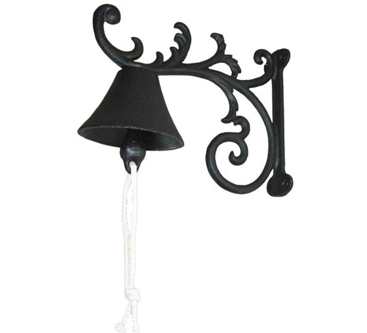 Dørbjelle med bondemønster, støpejern - NorwegianShop24