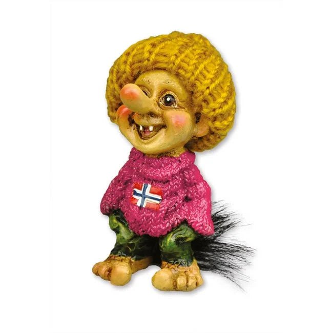 Genser Geir m/Lue, Liten, Rosa - NorwegianShop24