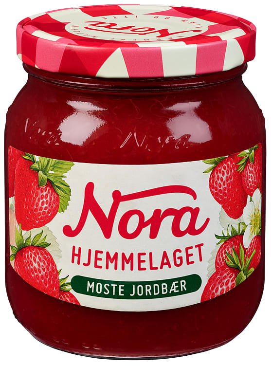 Jordbær Moste Hjemmelaget 390g Nora - NorwegianShop24