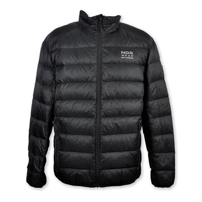 Justin, Dunjakke, Sort, XL - NorwegianShop24