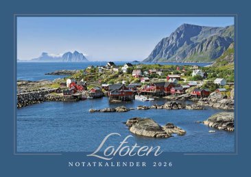 Kalender Lofoten notat 2026 - NorwegianShop24