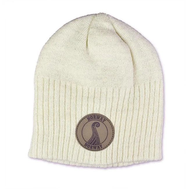 Lue m/Glitter, Hvit - NorwegianShop24