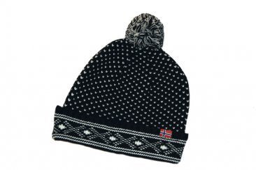 Lue Retro sort/offwhite - NorwegianShop24