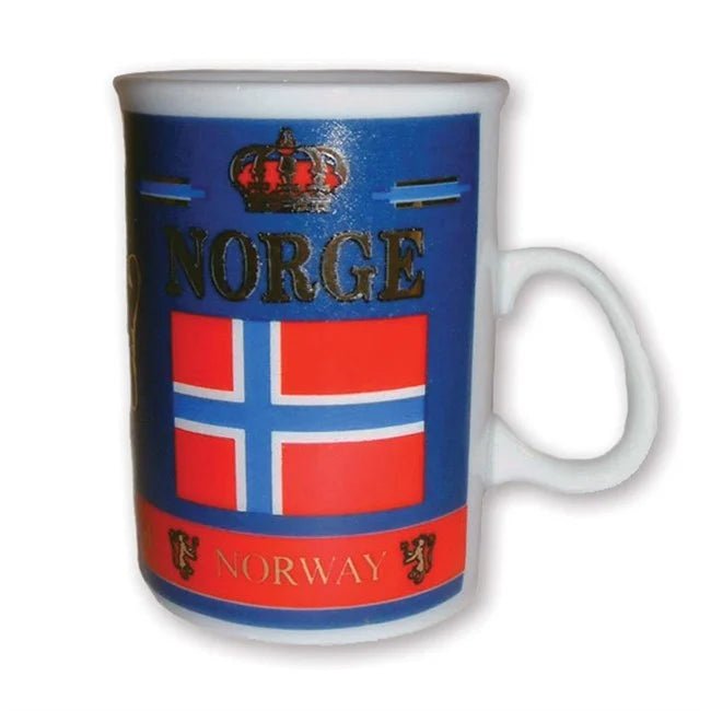 Mini krus, Flagg motiv - NorwegianShop24