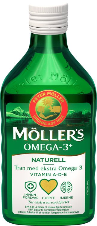 Møllers Tran Omega - 3 250ml - NorwegianShop24
