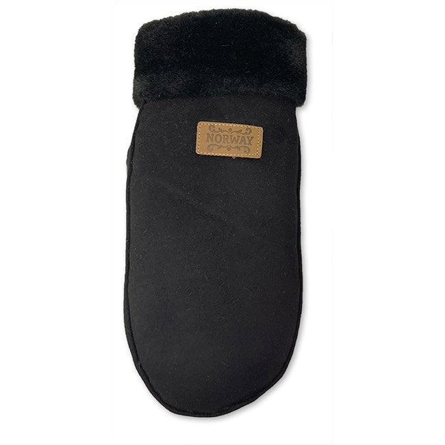 Semskede votter, Sort - NorwegianShop24