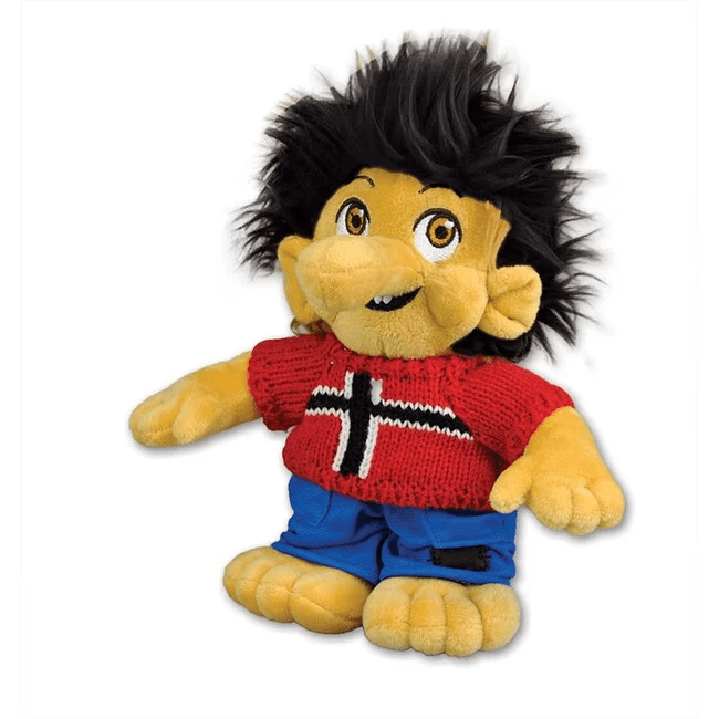 Soft Troll, Boy - with/Flag sweater - NorwegianShop24