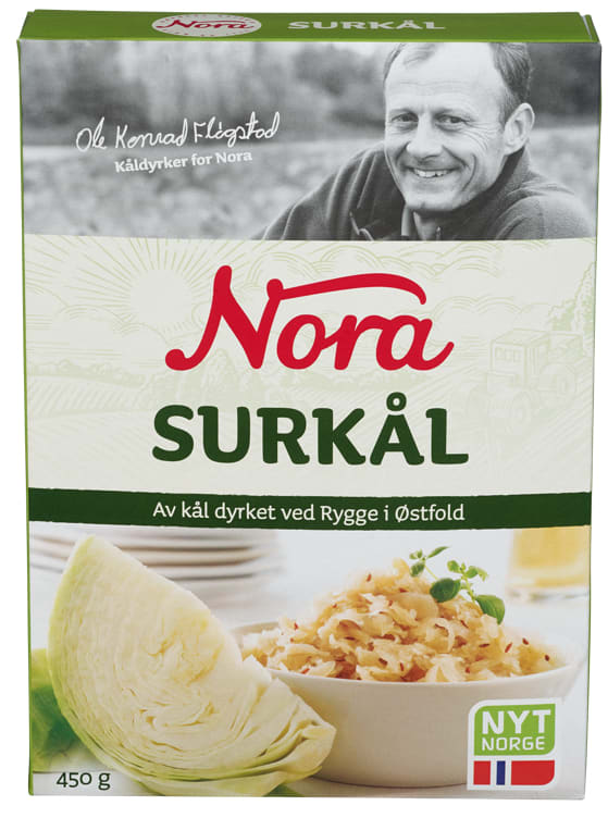 Surkål 450g Nora - NorwegianShop24