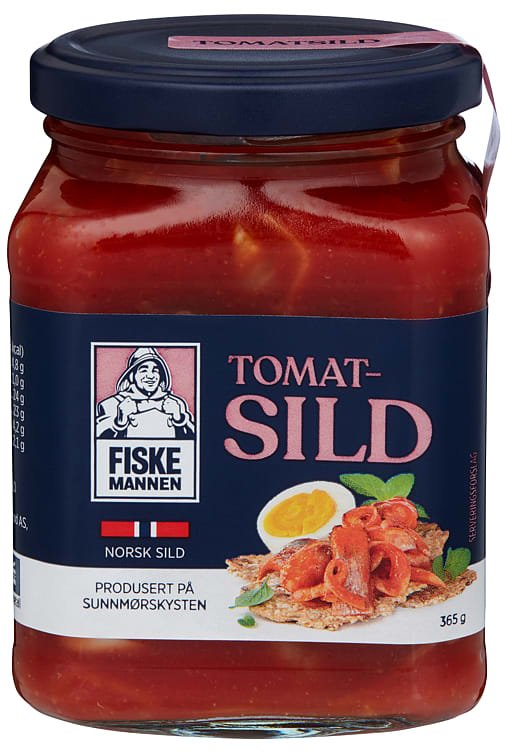 Tomatsild 365g Fiskemannen - NorwegianShop24