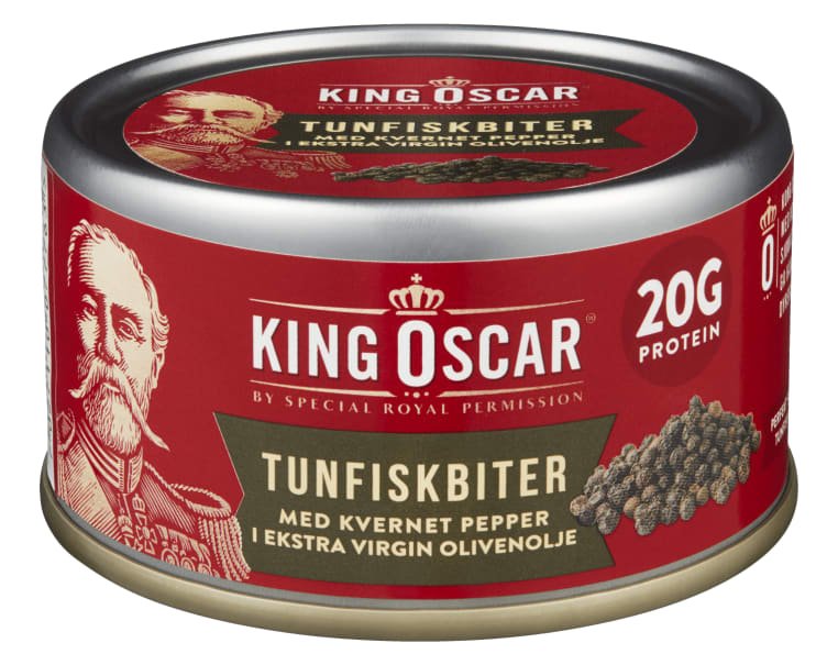 Tunfisk Olivenolje Pepper 85g King Oscar - NorwegianShop24