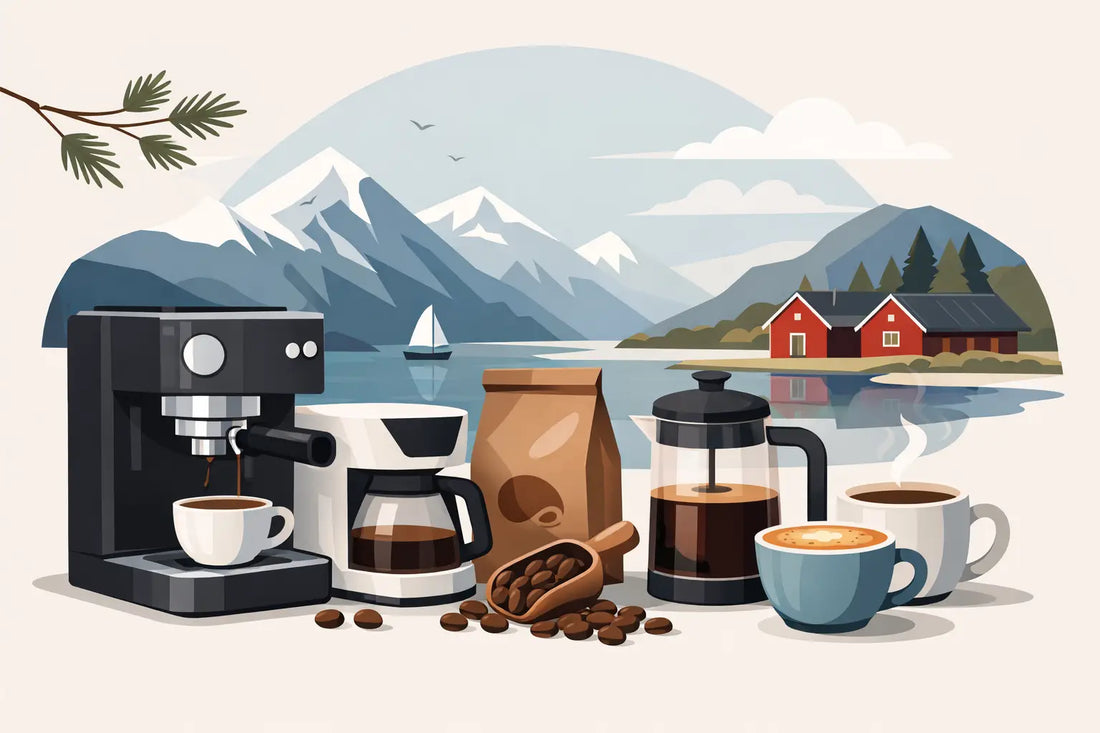 Top norwegische Kaffee Marken zuhause