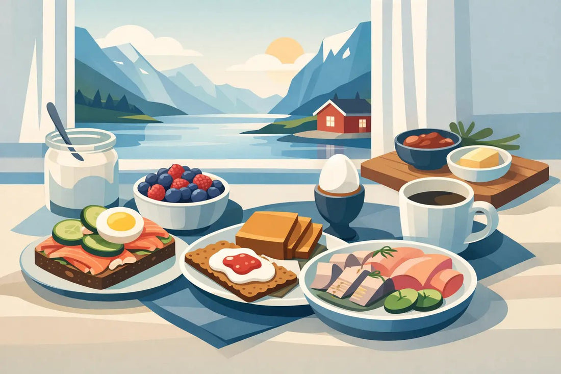 Beste norwegische Frühstücksideen zuhause - NorwegianShop24
