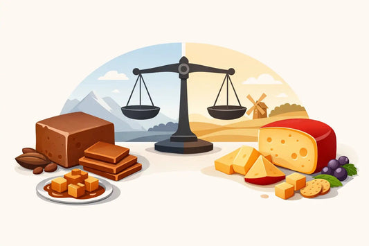 Brauner Käse vs Gouda: Die echten Unterschiede - NorwegianShop24