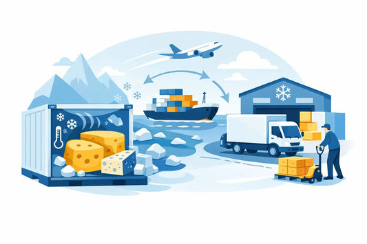 Case Study Kühlkette bei Käseimport - NorwegianShop24