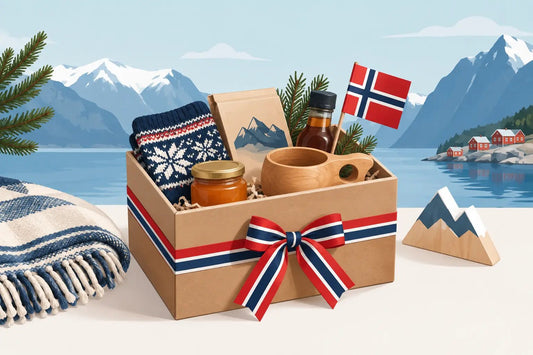 Guide zum Zusammenstellen norwegischer Geschenkboxen - NorwegianShop24