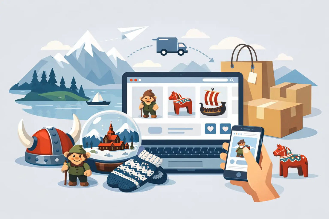 Norwegen Souvenirs online richtig kaufen - NorwegianShop24