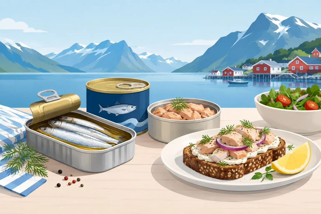 Norwegische Fischkonserven: einfache Rezepte - NorwegianShop24
