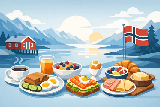 Norwegische Frühstückskultur erklärt - NorwegianShop24