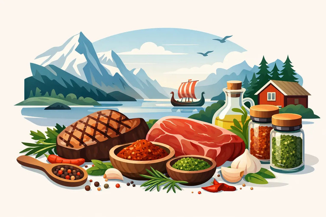 Norwegische Gewürzmischungen für Fleisch - NorwegianShop24
