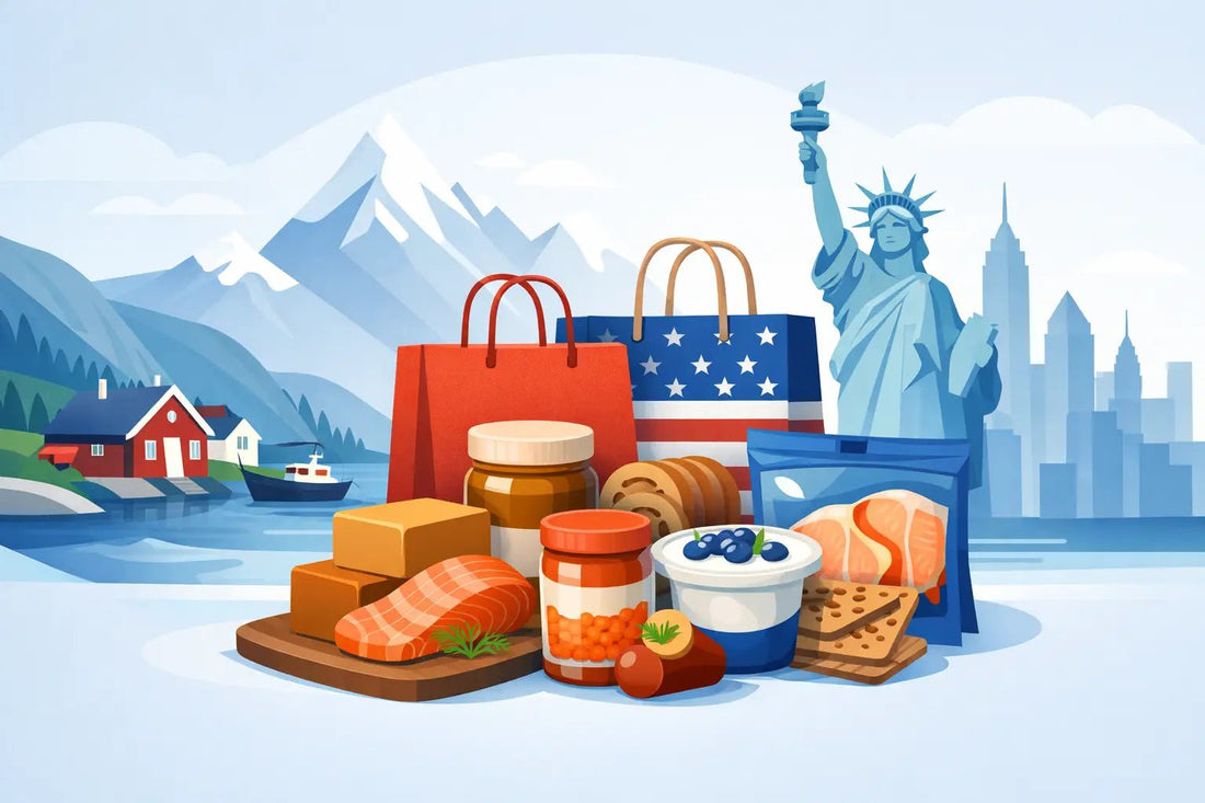 Norwegische Lebensmittel in den USA kaufen - NorwegianShop24