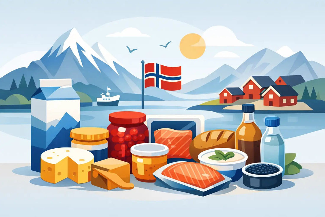 Norwegische Lebensmittel Marken im Überblick - NorwegianShop24