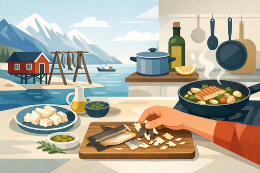 Norwegische Trockenfisch-Zubereitung zuhause - NorwegianShop24