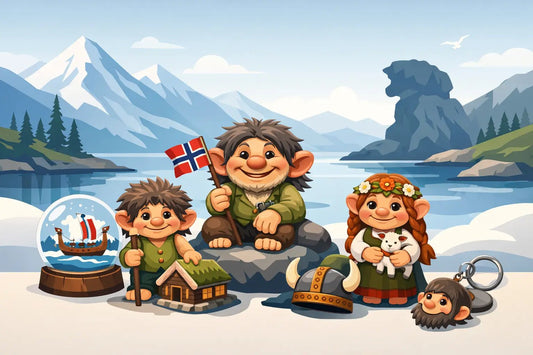 Norwegische Troll Souvenir Ideen mit Stil - NorwegianShop24