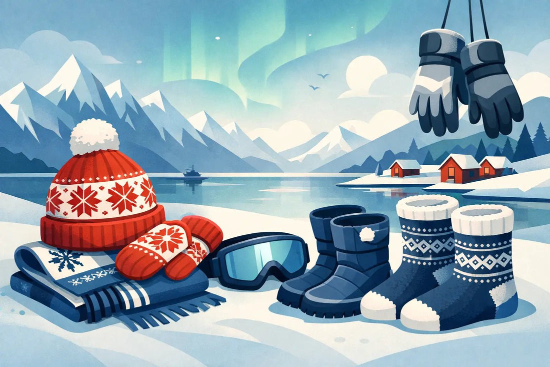 Norwegische Winteraccessoires Trends 2026 - NorwegianShop24