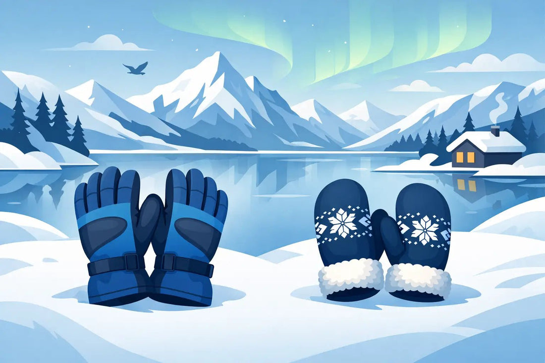 Norwegische Winterhandschuhe oder Fäustlinge? - NorwegianShop24