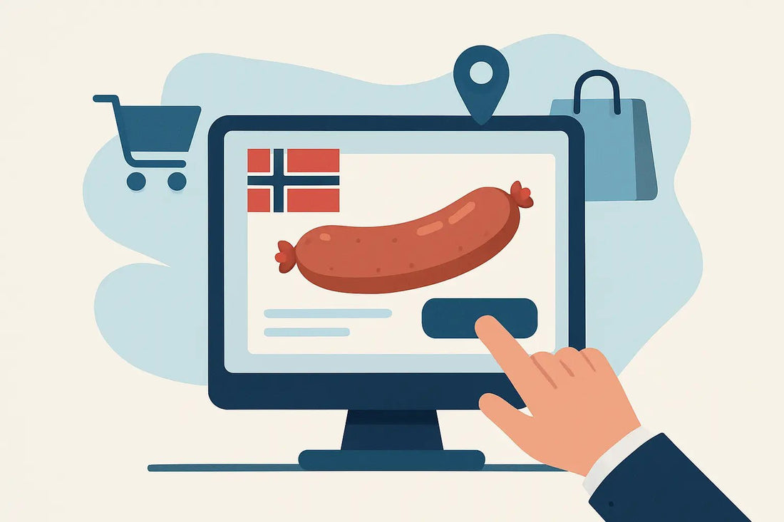 Norwegische Wurst online bestellen: so klappt’s - NorwegianShop24