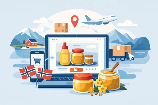 Norwegischen Senf online richtig kaufen - NorwegianShop24