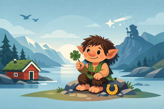 Norwegischer Troll als Glücksbringer: Bedeutung - NorwegianShop24